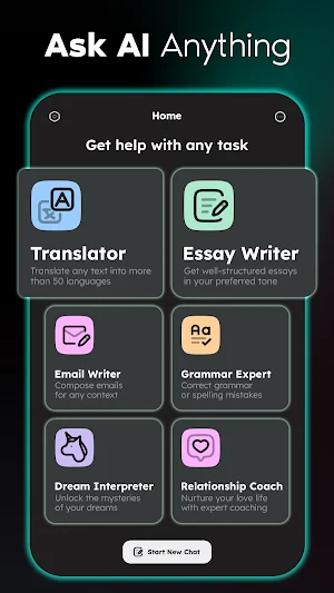 Chat AI & Ask Chatbot: Gooroo Screenshot 1