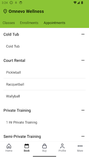 Omnevo Fitness Screenshot 1
