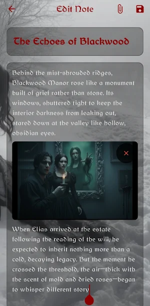 Gothic Notes: Notes for Goths Screenshot 0