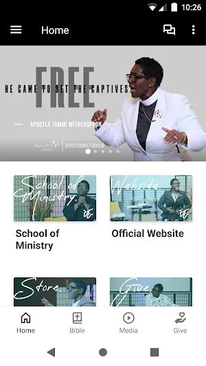 Tammi E Witherspoon Ministries Screenshot 0