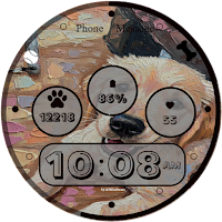 Golden Retriever Watch Face