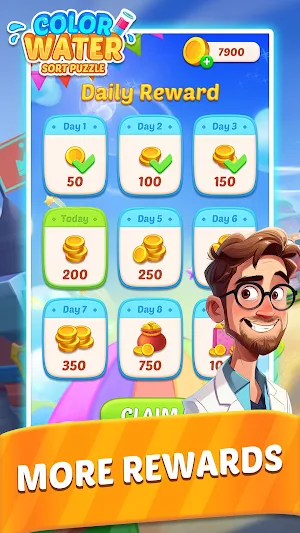 color water sort puzzle Screenshot 1
