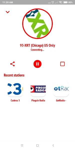 WXRT Radio Chicago 93.1 Screenshot 2