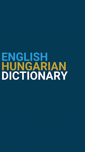 English : Hungarian Dictionary Screenshot 0