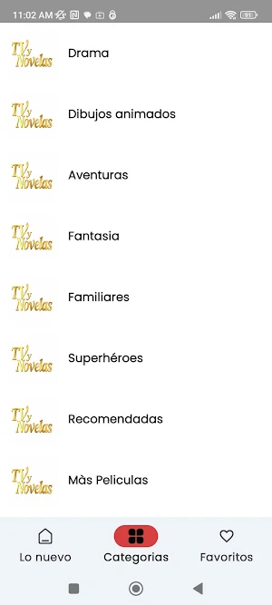 Tv y Novelas Screenshot 2