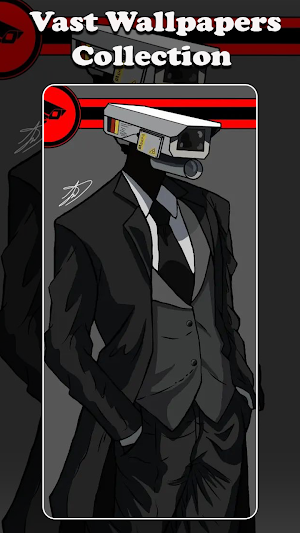 Cameraman skibidi wallpaper Screenshot 2