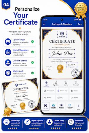 Certificate Maker Screenshot 1