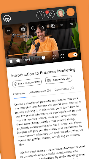 The Membership Experience Screenshot 1
