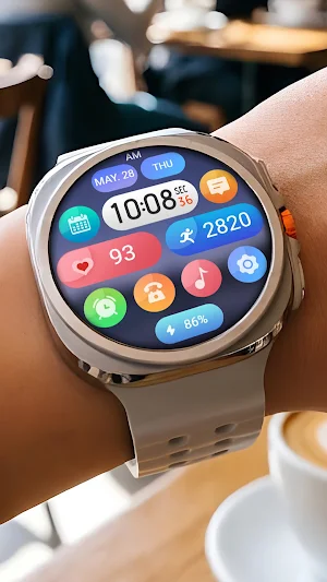 Desktop Time ZKin Watch Face Screenshot 3
