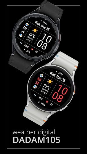 DADAM105 Weather Digital Watch Screenshot 0