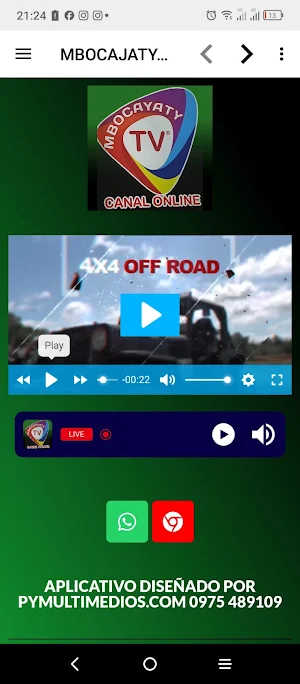 RADIO MBOCAJATY TV Screenshot 1