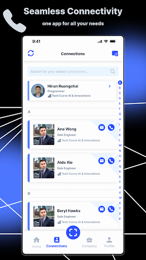 ConQT Link: E-Business Card Screenshot 2