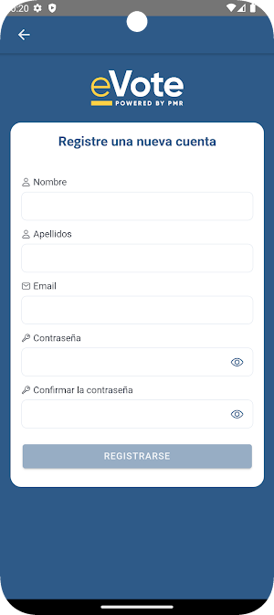 eVote VVD Screenshot 1