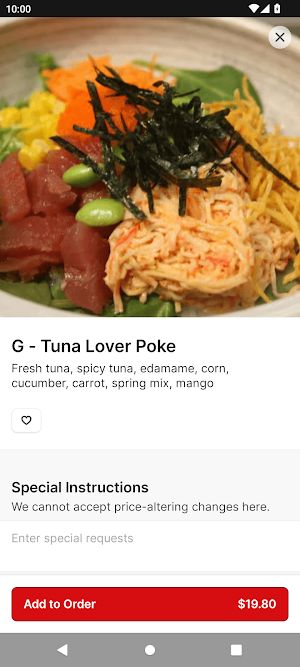KANBU Sushi Downtown Screenshot 3