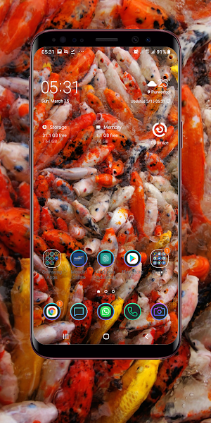 Koi Wallpaper Screenshot 0