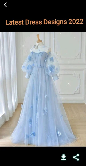 Latest Dress Designs 2022 Screenshot 1