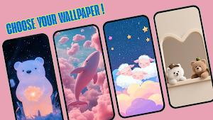 Cute Aesthetic Wallpaper 4K Screenshot 1