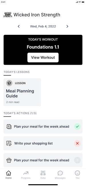 WIS Coaching Screenshot 0