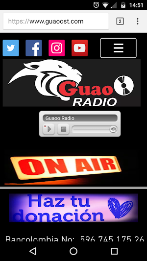 Guaoost Radio Screenshot 2