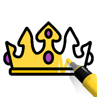 Color ASMR: Princess Coloring