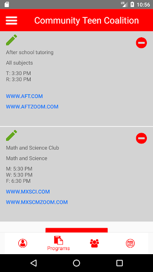 Community Teen Coalition (Upwa Screenshot 3