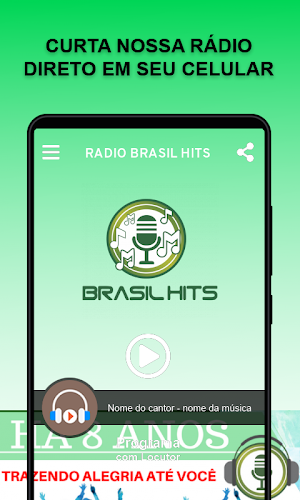 Rádio Brasil Hits Screenshot 1