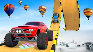 USA Monster Truck Stunt Game Screenshot 0