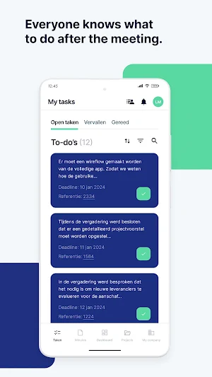 MinuteTrack Screenshot 3