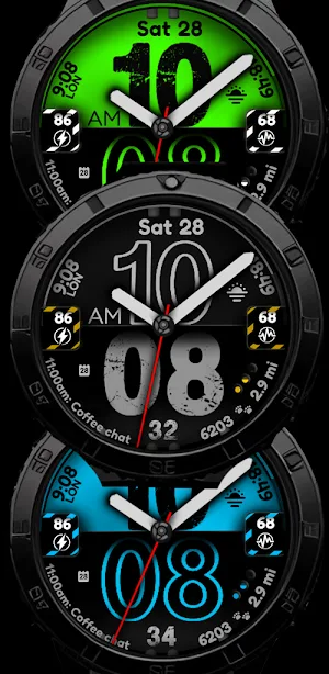 Watch Face CUE Indus Pro Screenshot 1