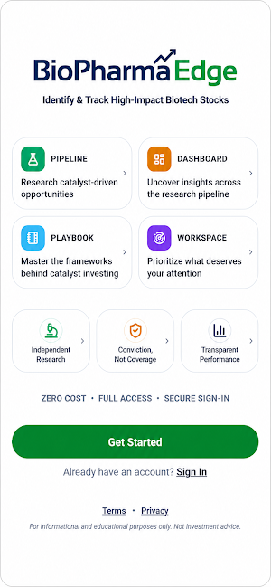 BioPharma Edge Screenshot 0