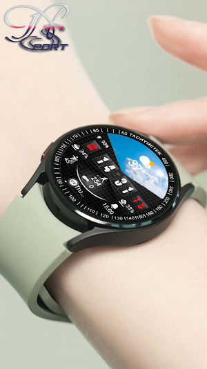 N-SPORT161]UltraView WatchFace Screenshot 2