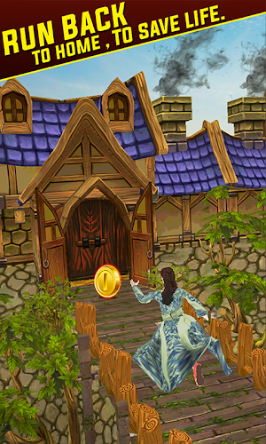 Princess Running To Home - Road To Temple 2 Screenshot 1