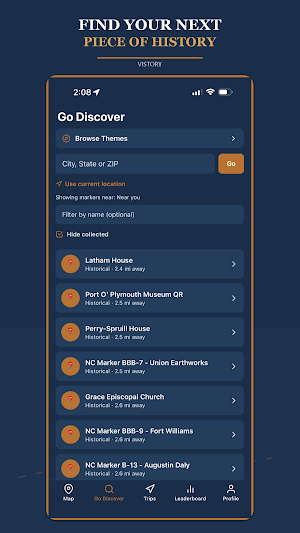 Vistory: Visit History Screenshot 2