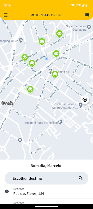 Motoristas online Screenshot 0