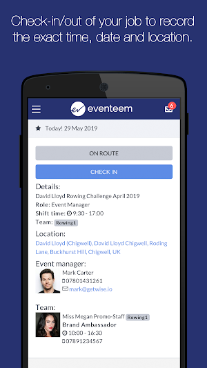 Eventeem Staffing Screenshot 3