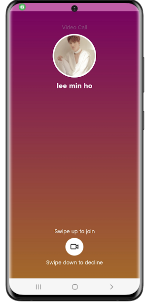 lee min ho fake video call Screenshot 2
