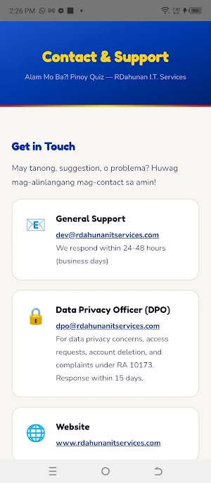 Alam Mo Ba?! Pinoy Quiz Screenshot 3
