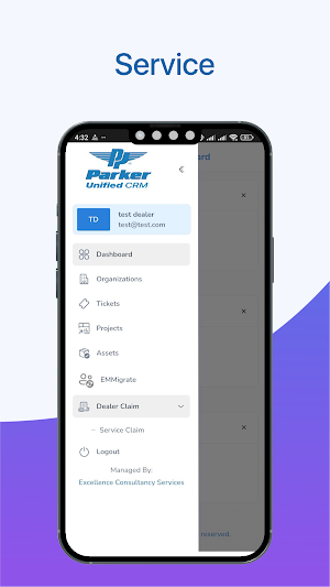 Parker Unified CRM-Dealer Screenshot 1