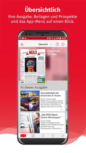 WAZ ZEITUNG DIGITAL Screenshot 0