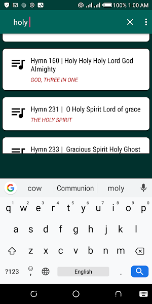 Anglican Hymnal Ancient & Modern Screenshot 2