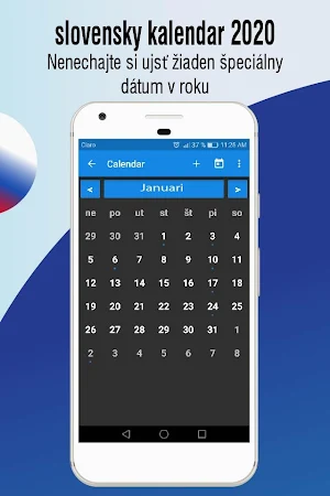 slovensky kalendar 2020, sviatočný kalendar 2020 Screenshot 2