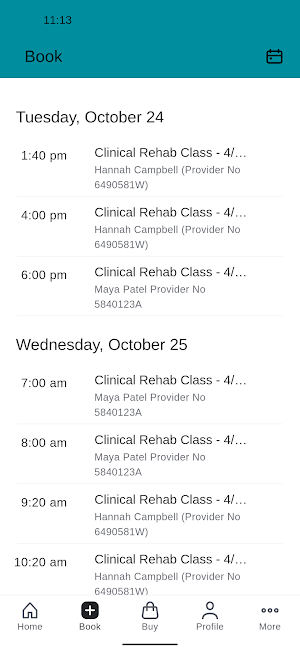 Clinical Physiotherapy Screenshot 1
