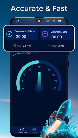 Speed Test & Wifi Speed Test Screenshot 1