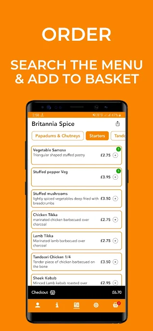 Britannia Spice Parkgate Screenshot 1