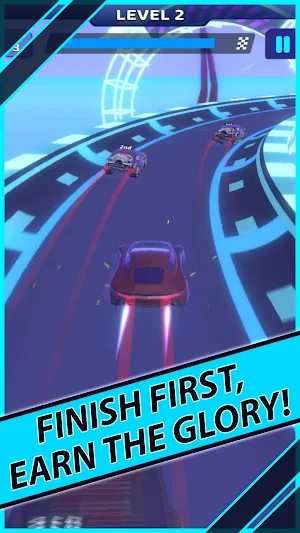 Cyber Car Racer - Offline Screenshot 0