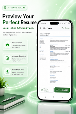 AI CV Maker & Cover Letter Screenshot 2
