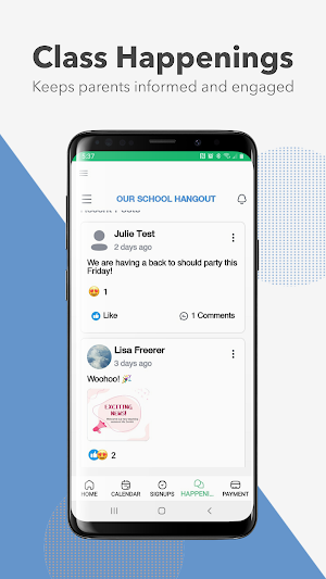 Our School Hangout App Screenshot 3