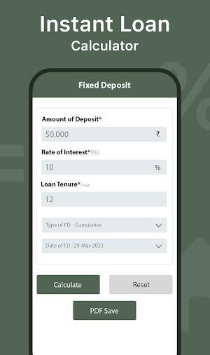Instant Loan Calculator Screenshot 3