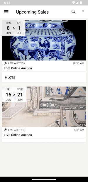 Hans Auction Screenshot 0