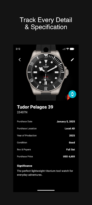 Watchfolio: Watch Collection Screenshot 1